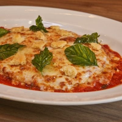 Chicken Parmigiana as Served on Carnival Cruise Line