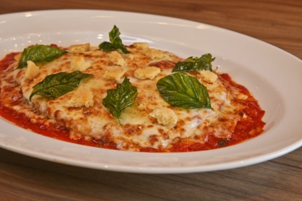 Chicken Parmigiana as Served on Carnival Cruise Line