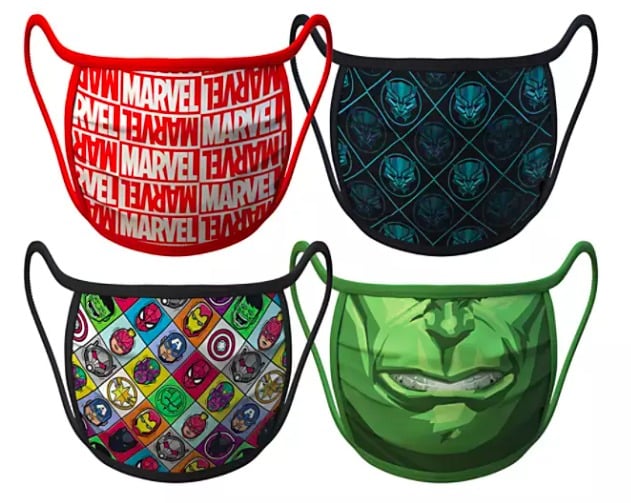 Cloth Marvel Face Masks from Disney for Avenger Fans