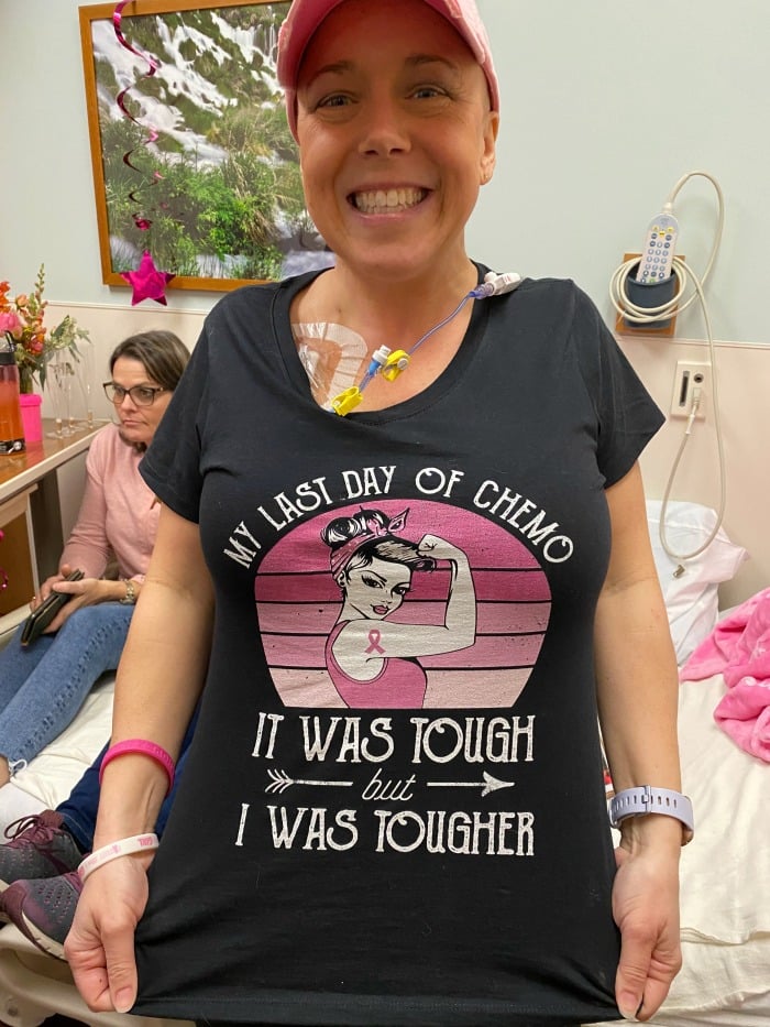 last day of chemo