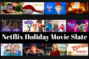 Netflix Holiday Movie Slate Calendar for 2020