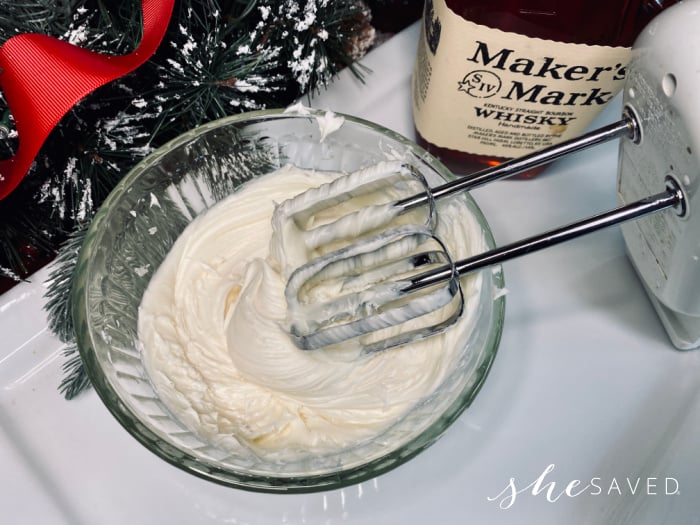 How to make frosting with whiskey