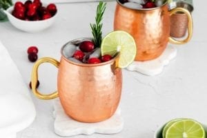Cranberry Moscow Mule 