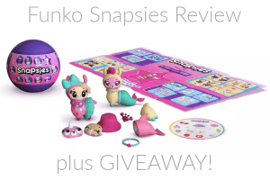 Funko Snapsies Review + Giveaway