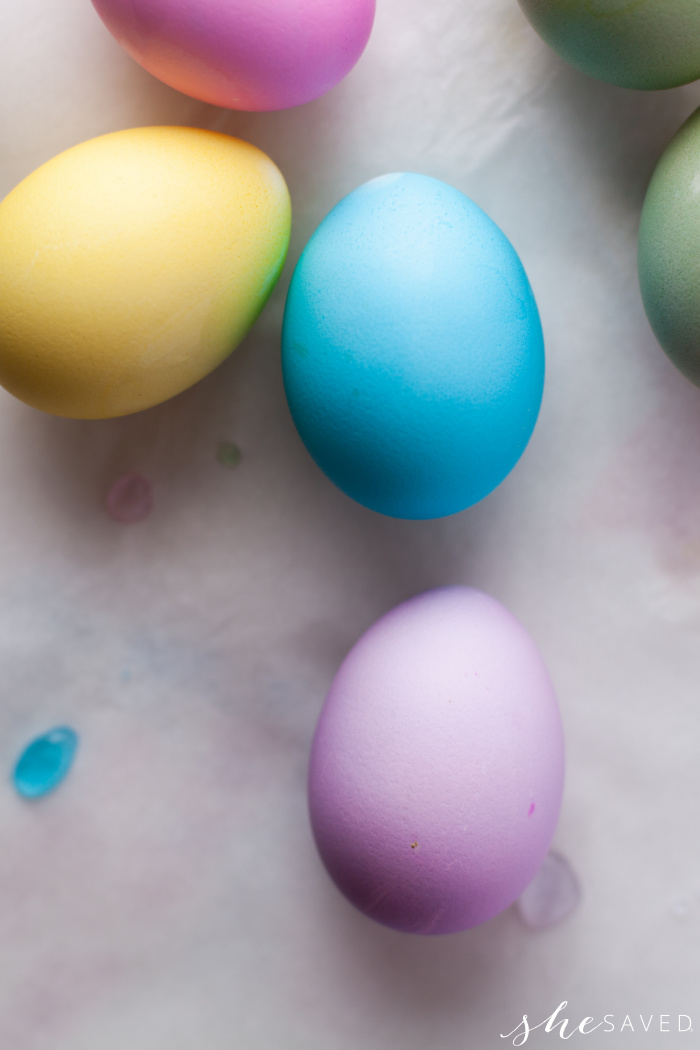 Easter Egg Coloring Technique