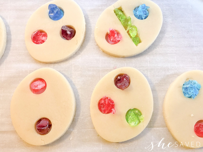 Jolly Rancher Stained Glass Cookies