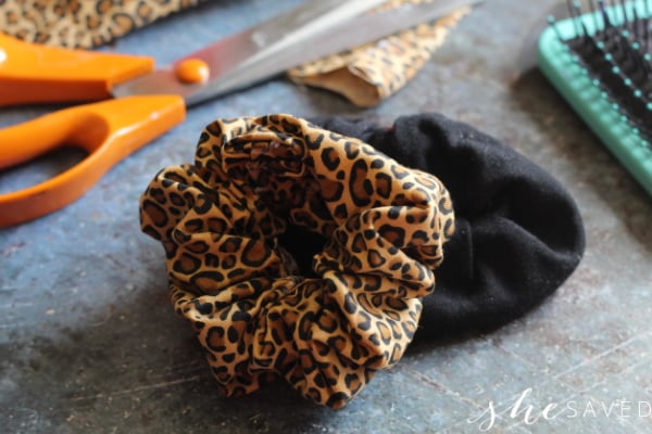 DIY No Sew Scrunchie Craft