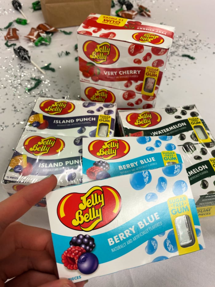 Box of Jelly Belly Gum