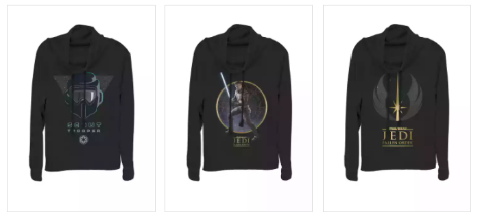 star wars themed pullovers