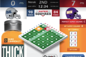 SuperSquares App: Football Fun