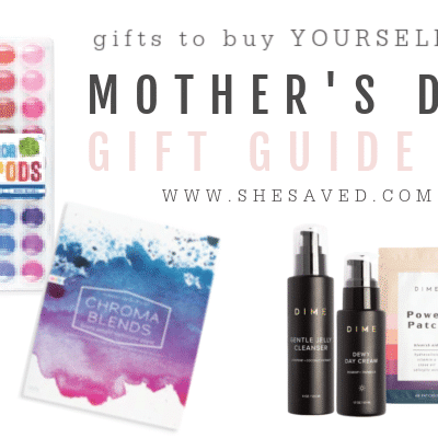 Moms: Gifts to Give YOURSELF for Mother's Day