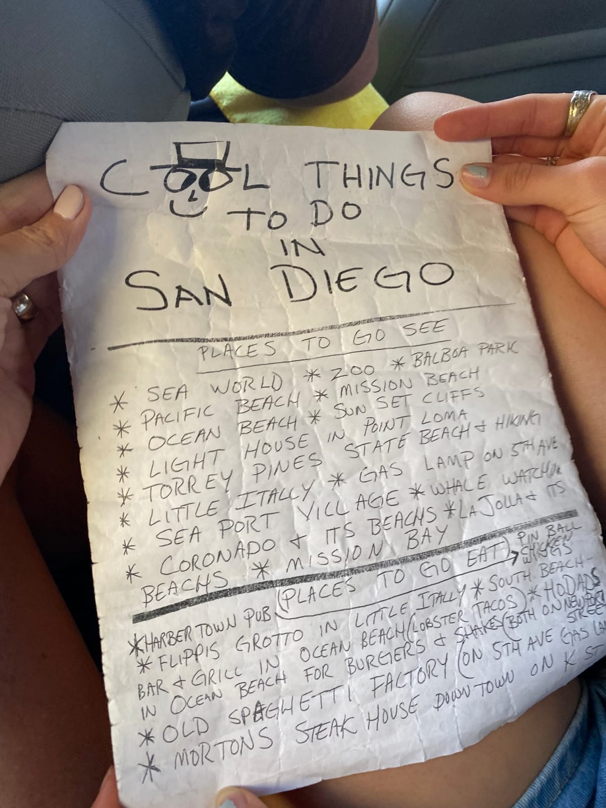 list of things to do in San Diego