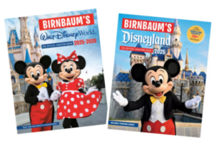 Birnbaum's Disneyland and Walt Disney World books side by side